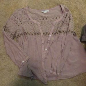 3/4 length loose shirt
